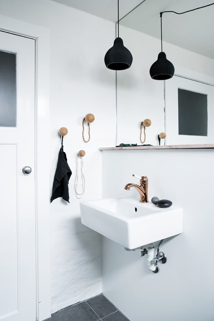 Damixa Tradition håndvaskarmatur, kobber