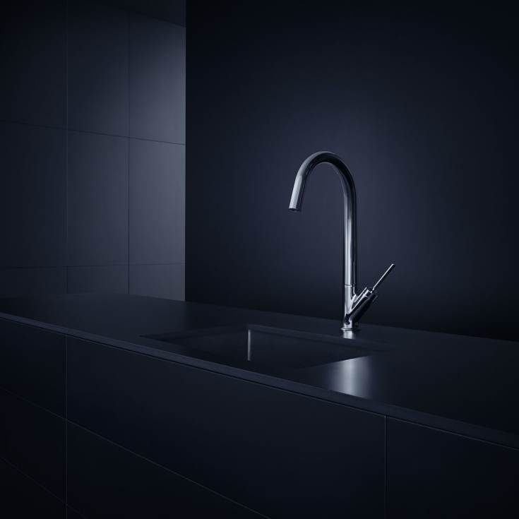 Axor Starck köksblandare, krom