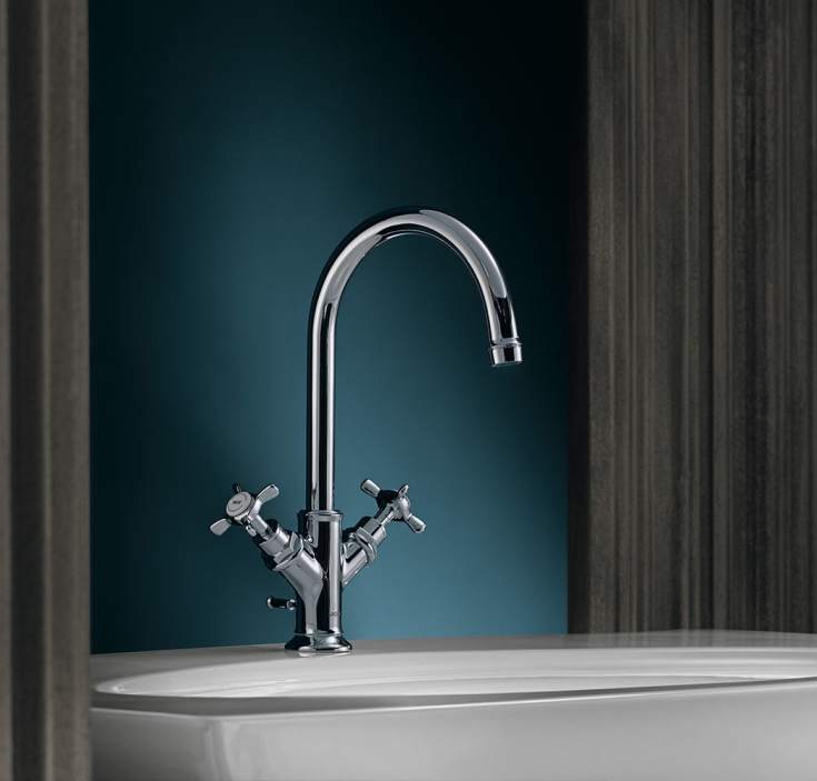 Axor Montreux 160 tvättställsblandare, krom