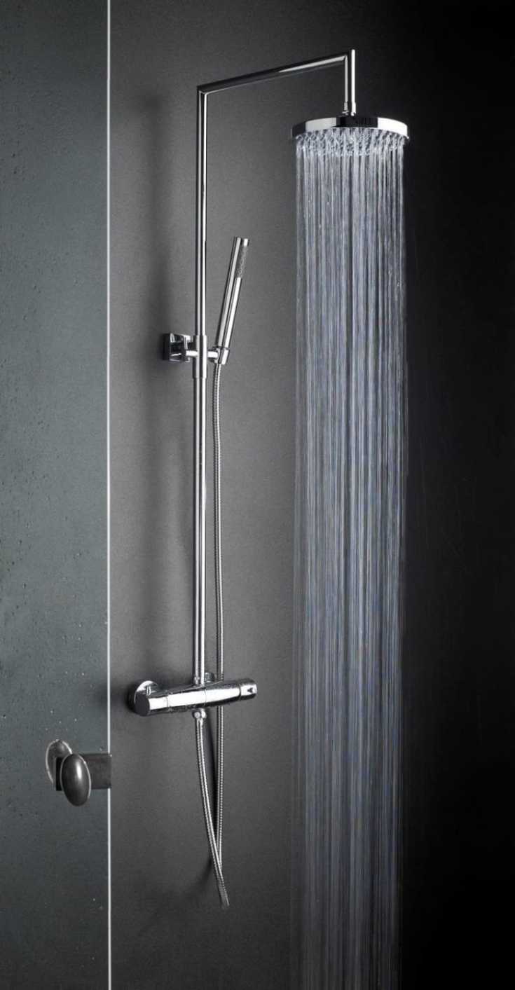 Cassøe Komplett dusjsett, krom