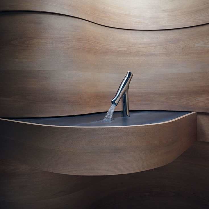 Axor Starck Organic 80 håndvaskarmatur, krom