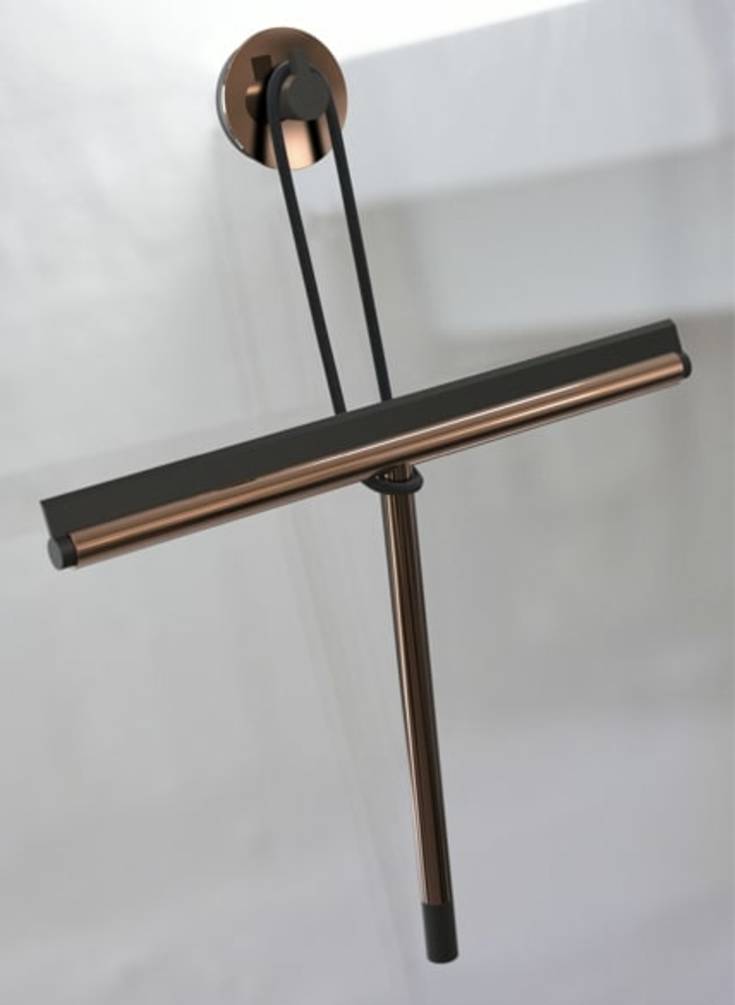 Frost Nova2 håndkleknagg, 2 stk., kobber