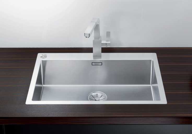 Blanco Claron 700-IF/A MXI kjøkkenvask, 76x51 cm, rustfritt stål