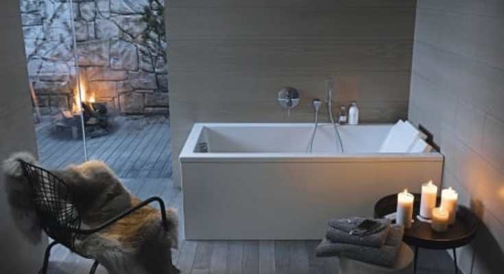 Duravit Starck badekar, 150x70 cm, hvid