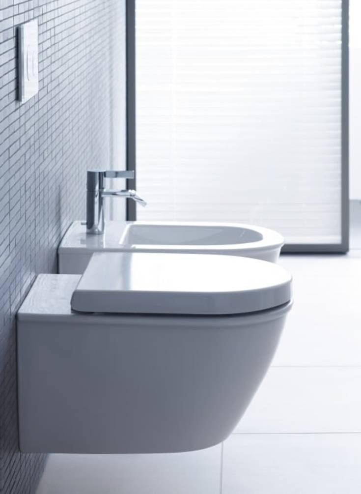 Duravit Darling new bidet, væghængt, hvid