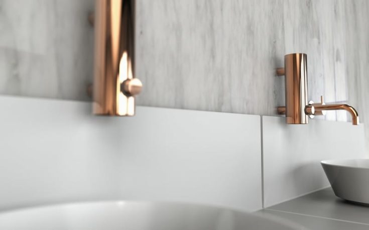 Frost Nova2 sæbedispenser, kobber