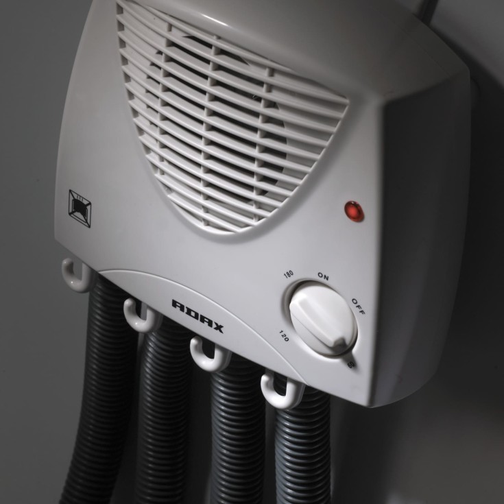 Adax ST12T skotørrer, 300 W, hvid