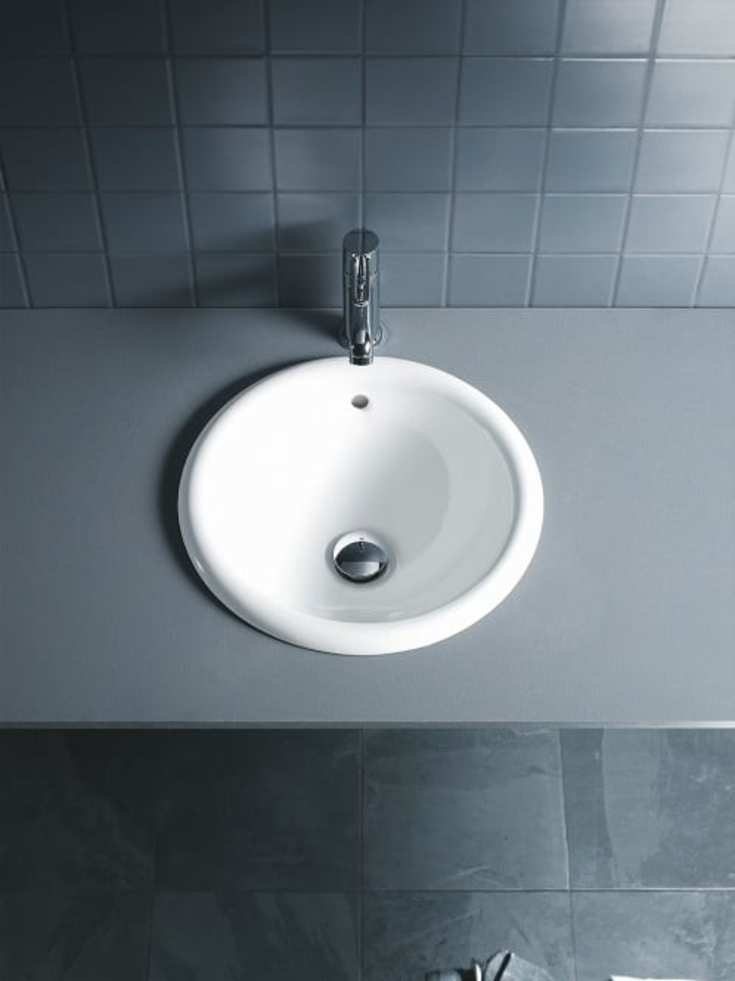 Duravit Architec håndvask, Ø47 cm, hvid