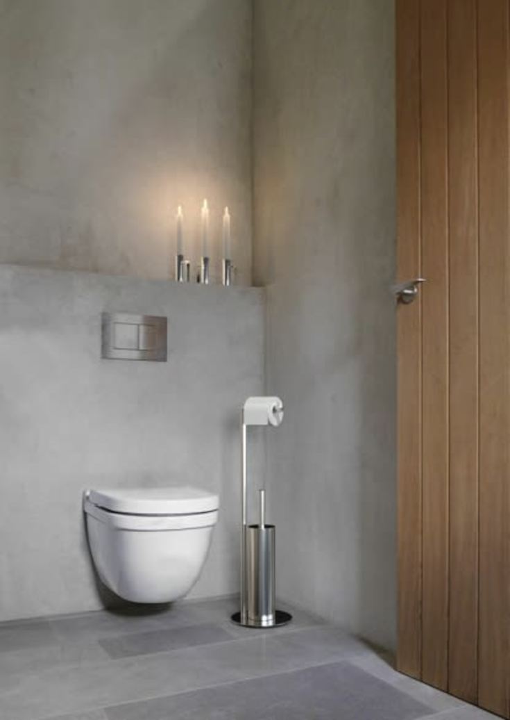 Frost Nova2 toiletrulleholder med toiletbørste, krom