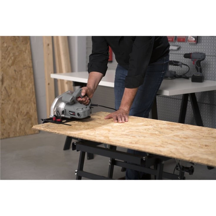 Powerplus E-line Sirkelsag 185 mm, 65 mm skæredybde, 1200W