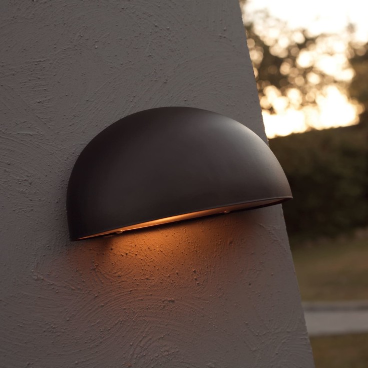 Nordlux Scorpius Maxi udendørs væglampe, sort