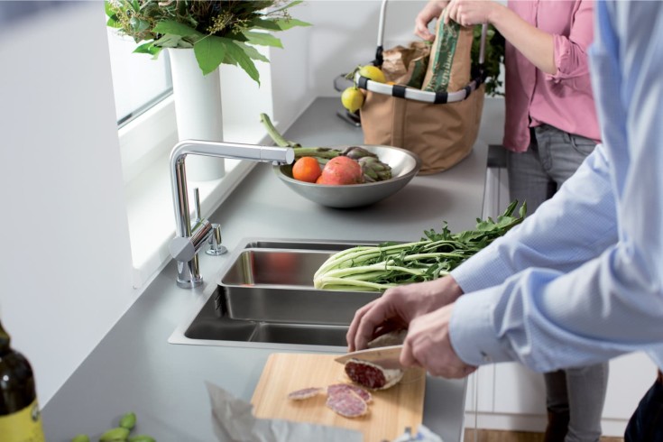 Blanco Andano 450 IF/N UXIdiskbänk, 49x44 cm, rostfritt stål