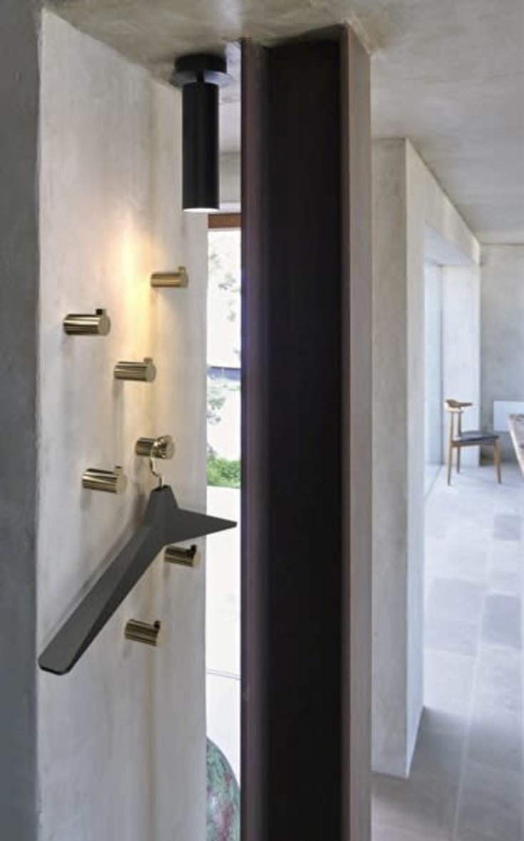 Frost Nova2 håndkleknagg, 2 stk., gull