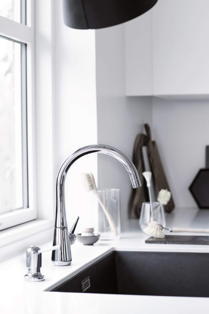 Damixa sæbedispenser, krom