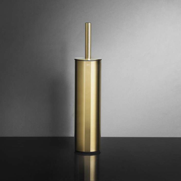 Unidrain Reframe toalettborste, mässing