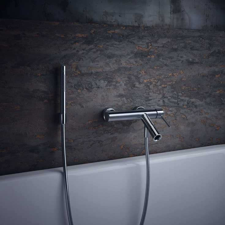 Axor Starck 1-greps Badekarbatteri, krom