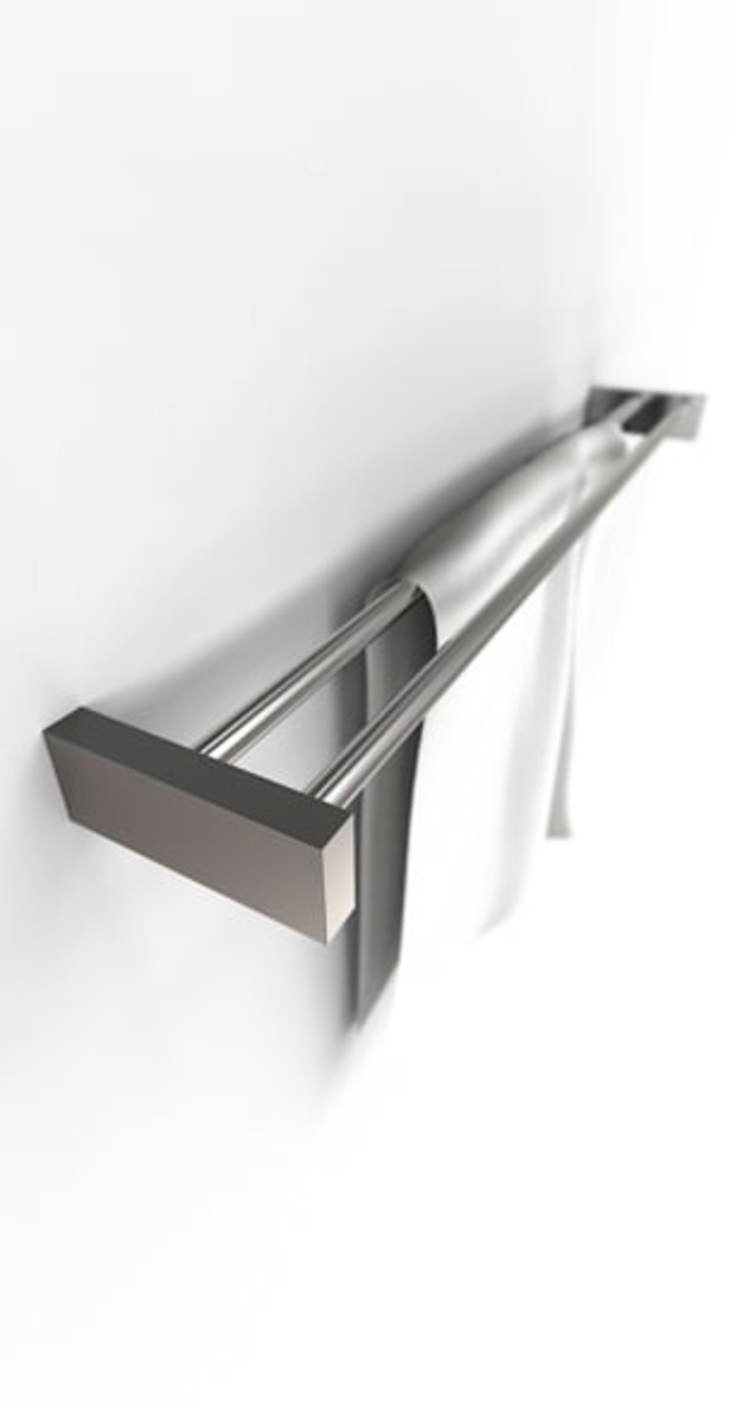 Frost Quadra handduksstÄng, 60 cm, rostfritt stÄl