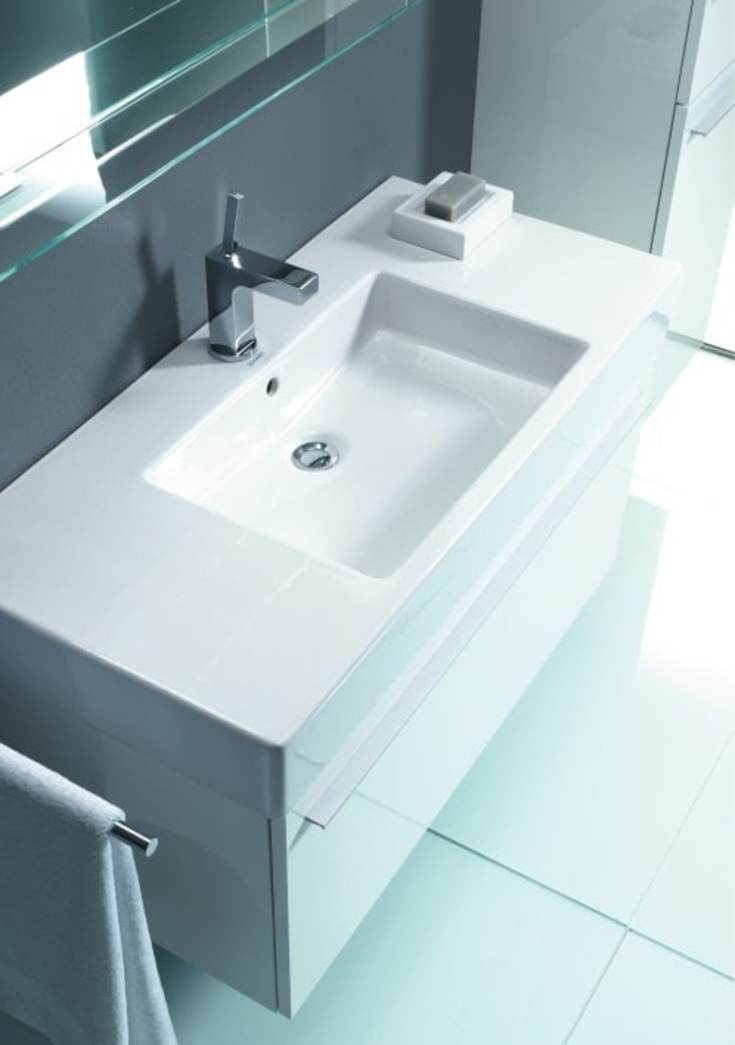 Duravit Vero servant, 85x49 cm, hvit