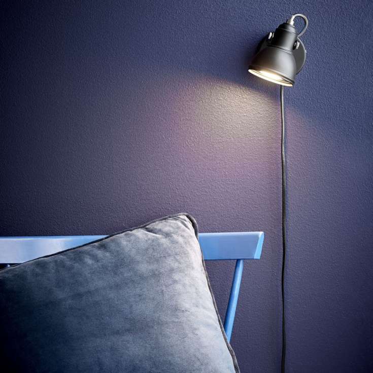 Nordlux Aslak vægspot, sort