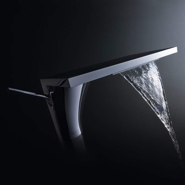 Axor Massaud 100 tvättställsblandare, krom