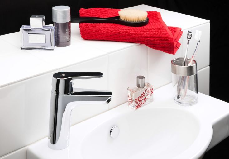 Oras Saga XL håndvaskarmatur, krom