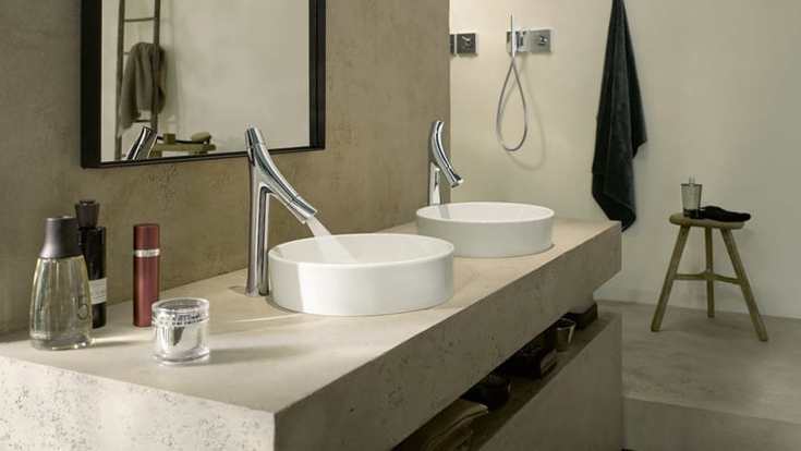 Axor Starck Organic håndvaskarmatur, krom