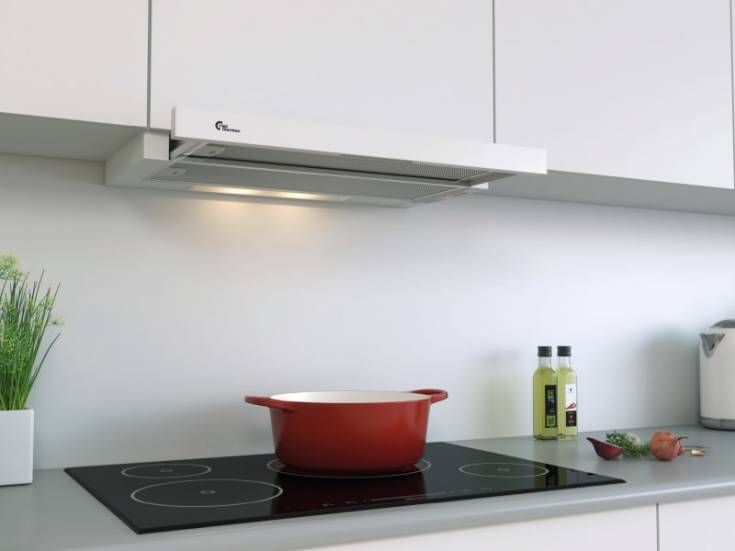 Thermex York III emhætte, 600 mm, hvid