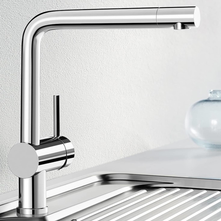 Blanco Linus köksblandare, krom