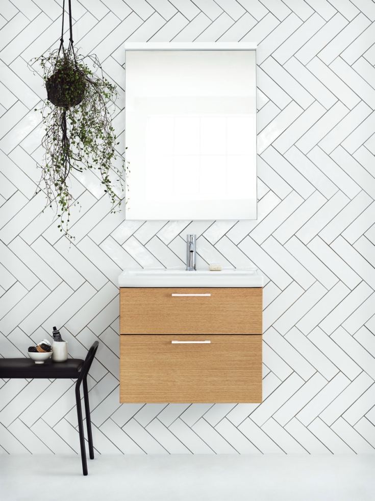 Svedbergs Skule håndvaskarmatur, krom