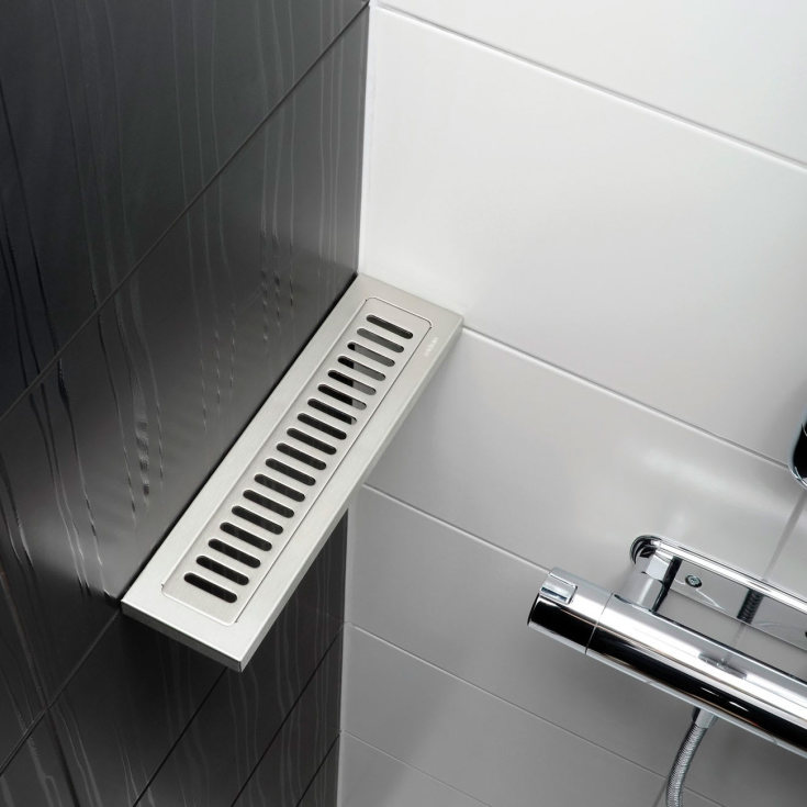 Unidrain Column tvålkopp, rostfritt stål