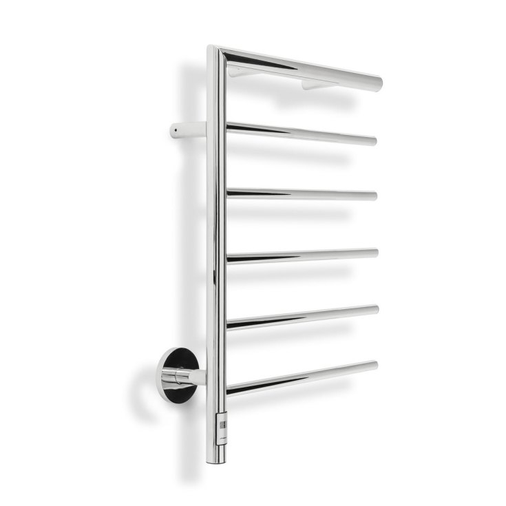 Svedbergs Flora SL håndkletørker, el, 50x65cm, rustfrit stål