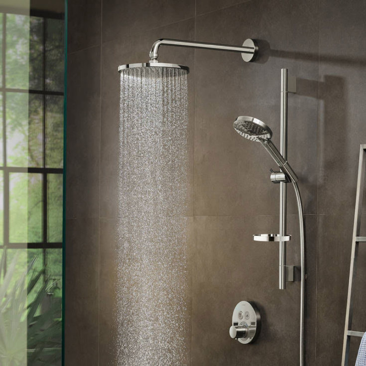 Hansgrohe Raindance S brusehoved, Ø24 cm, krom