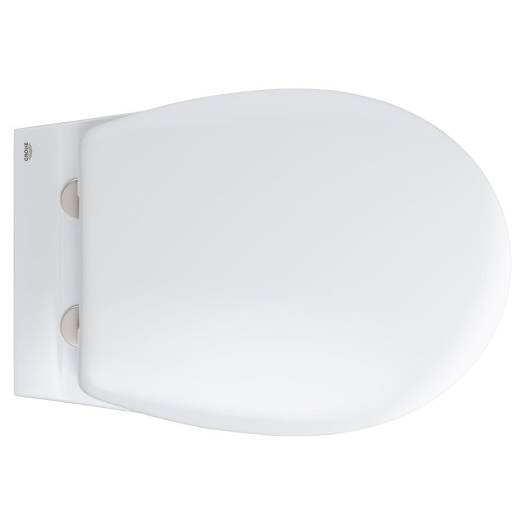 Grohe Bau vägghängd toalett, utan spolkant, vit