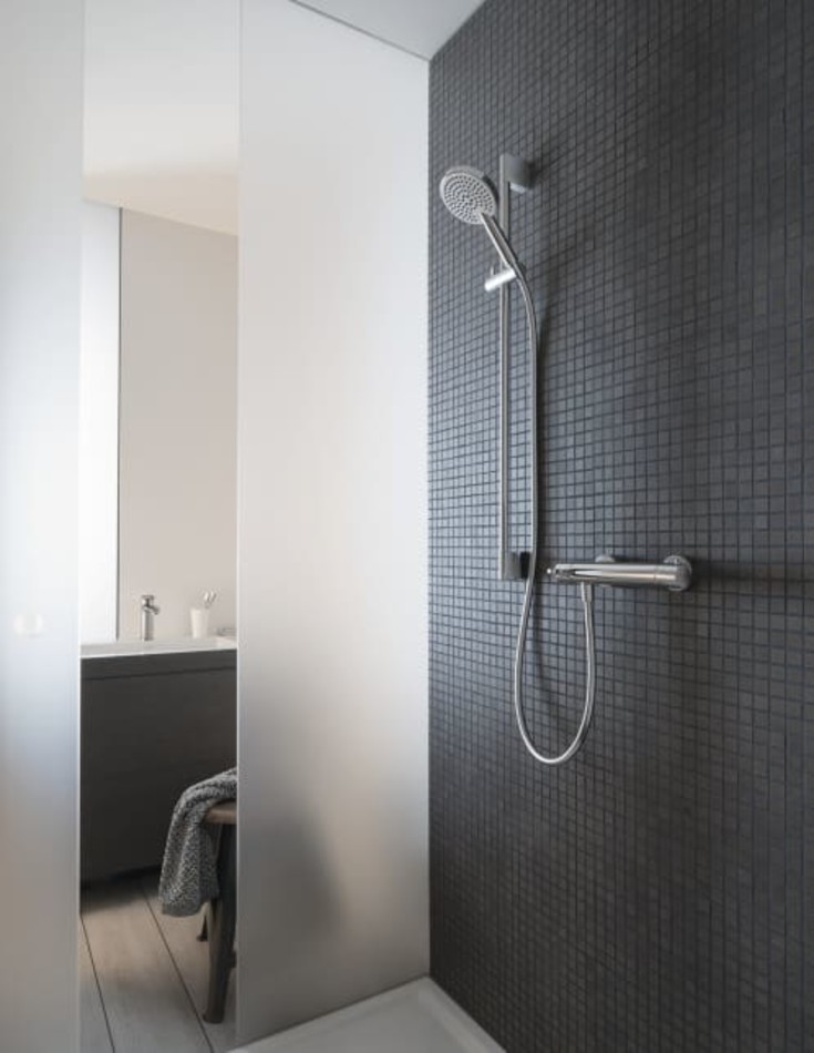 Duravit B-1 duschblandare, krom