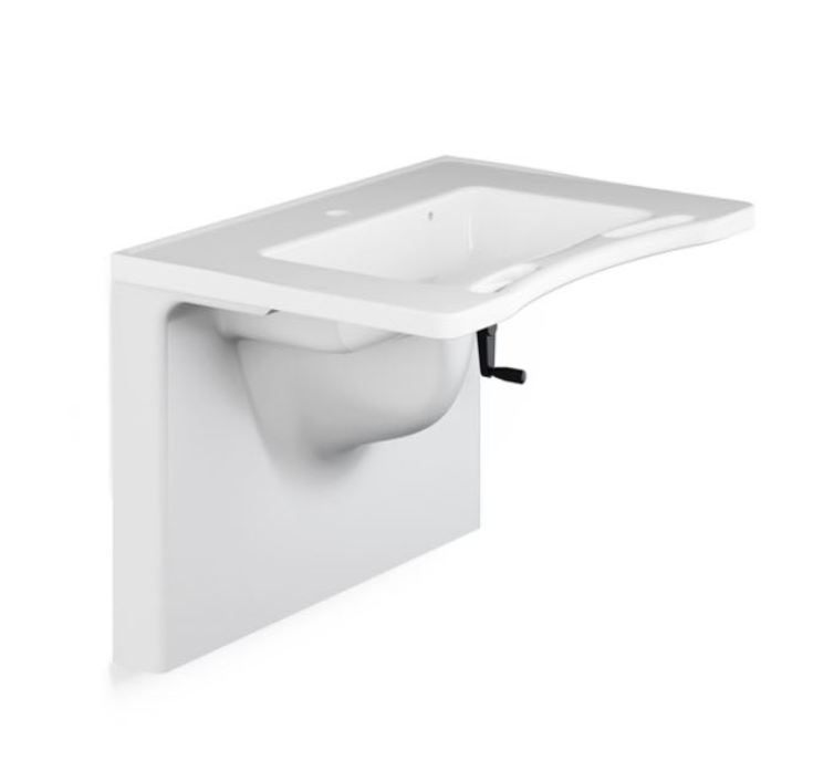 Pressalit Care Matrix medium håndvask, 78 x 54,5 cm, hvit