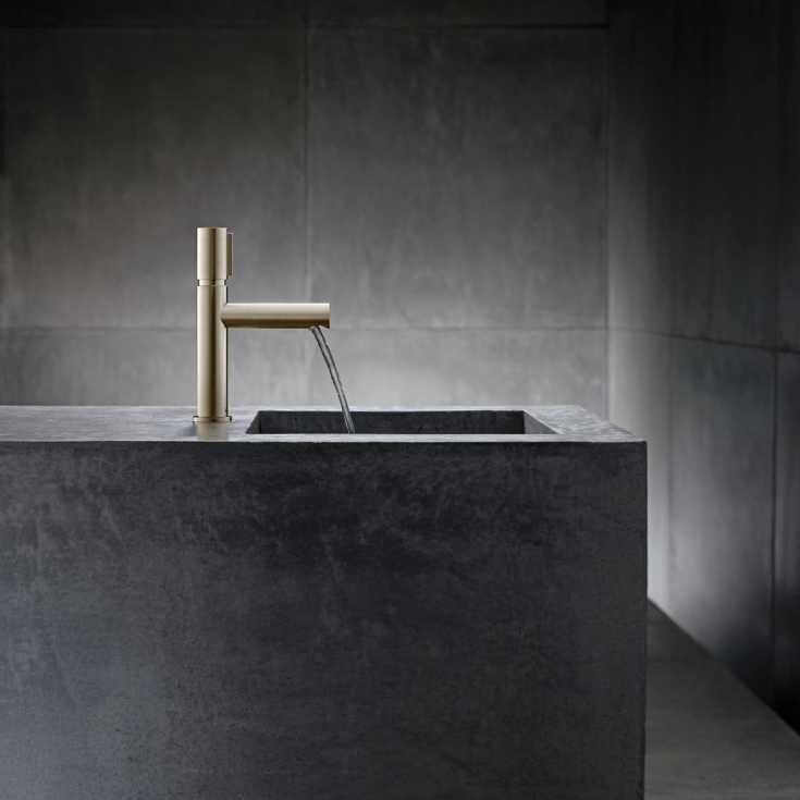 Axor Uno Select 110 tvättställsblandare, borstad nickel