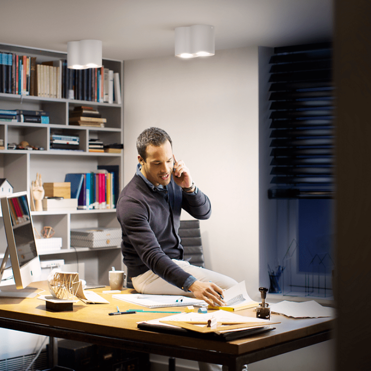 Philips Hue Connected Pillar downlight, vit