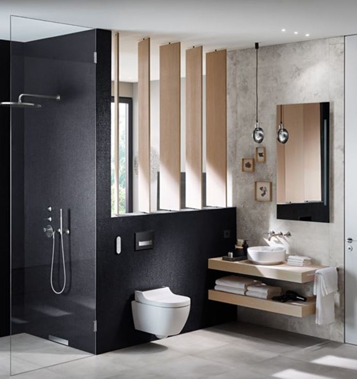 Geberit VariForm tvättställ, Ø 40 cm, vit