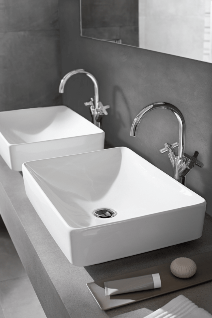 Geberit VariForm tvättställ, 55x40 cm, vit