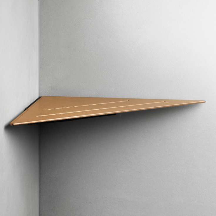 Unidrain Reframe brusehylde, kobber