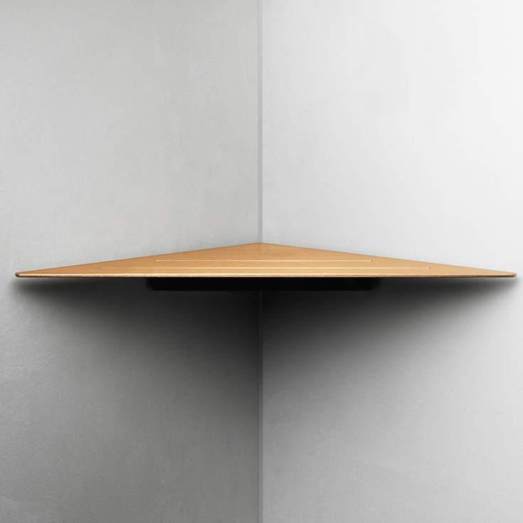 Unidrain Reframe brusehylde, kobber