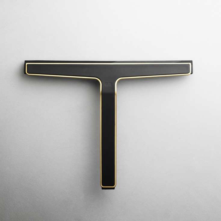 Unidrain Reframe duschskrapa, mässing