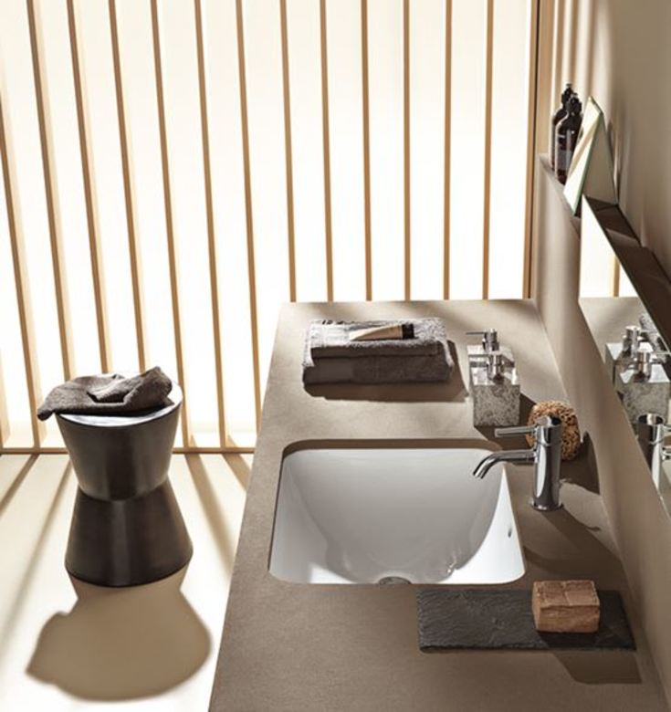 Geberit VariForm servant, 58x49 cm, hvit