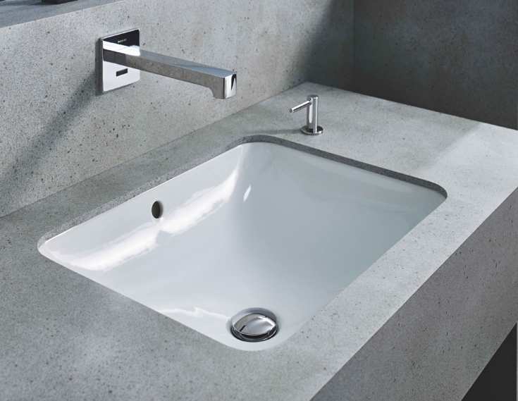 Geberit VariForm servant, 58x49 cm, hvit