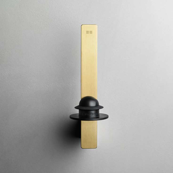 Unidrain Reframe reservpappershållare, mässing