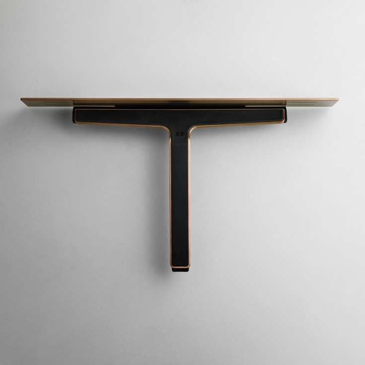 Unidrain Reframe dusjhylle med dusjnal, kobber