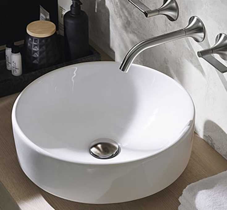 Geberit VariForm håndvask, Ø40 cm, hvid