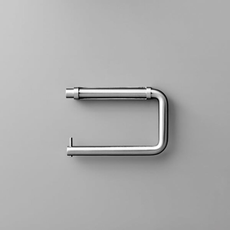 D line toiletrulleholder, poleret rustfrit stål
