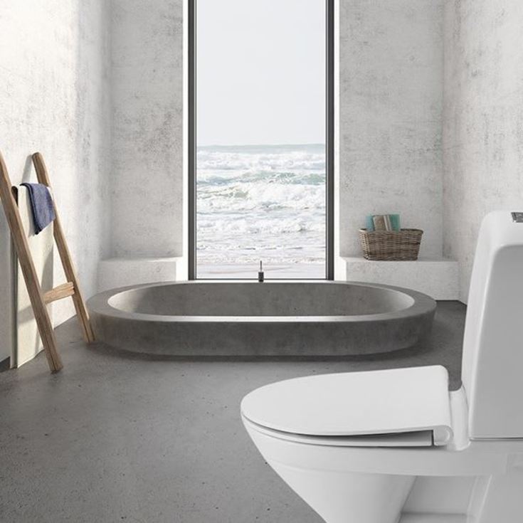 Pressalit Spira 946 toalettsits, soft close, snabbfäste, vit