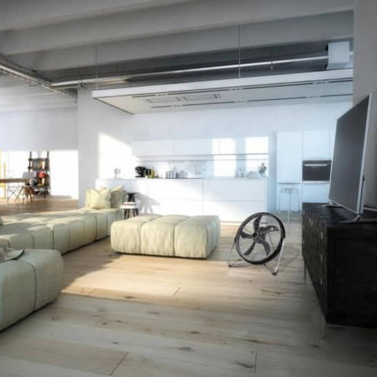 Westinghouse Yucon golvfläkt, Ø50 cm, svart